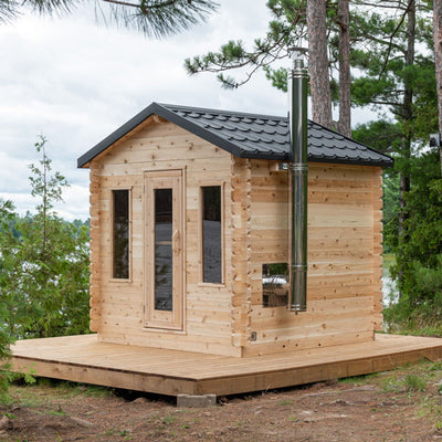 Luxury Cabin Sauna - Georgian CT Series (2-6 pax) | Leisurecraft - CTC88W