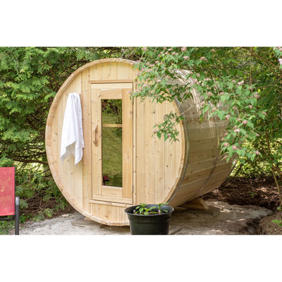 Luxury Barrel Sauna (2-4 pax) - Harmony CT Series | Leisurecraft - CTC22W