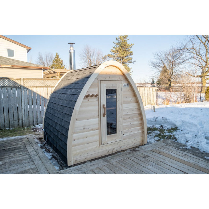 Luxury Mini Sauna (2 pax) - MiniPOD CT Series | Leisurecraft - CTC77MW