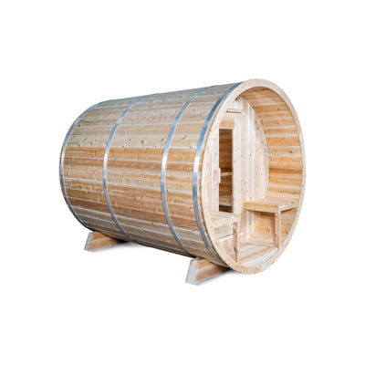 Luxury Barrel Sauna (2 pax) - Serenity CT Series | Leisurecraft - CTC2245W