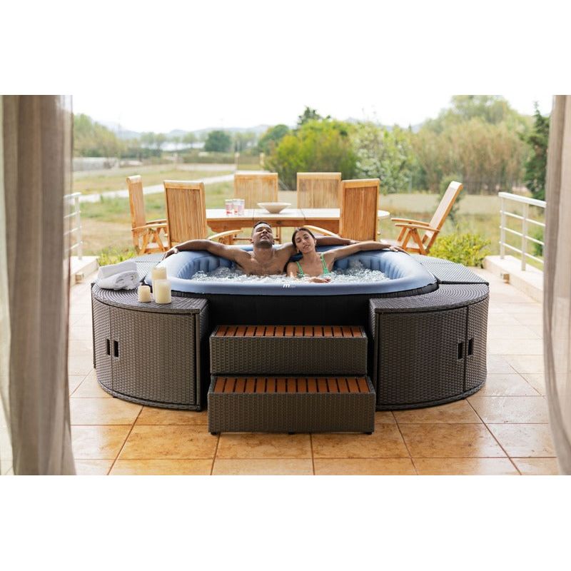 Premium Square Bubble Spa (6 pax) - TEKAPO Comfort Series | MSPA - C-TE062