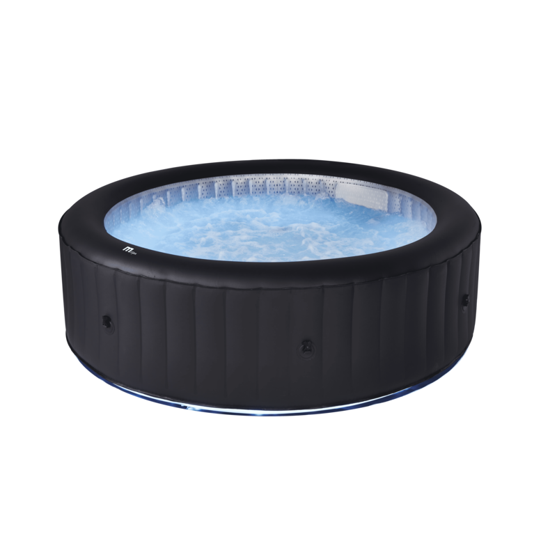 Premium Round Bubble Spa + LED Light Strip (6 pax) - AURORA Urban Series | MSPA - U-AU061