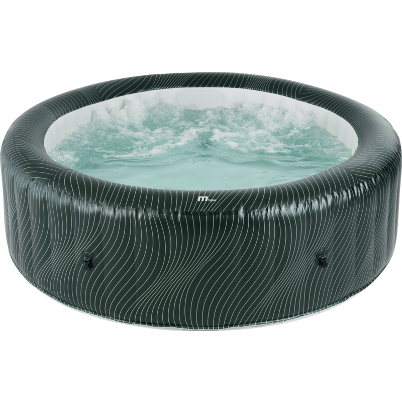 Premium Round Bubble Spa + LED Light Strip (6 pax) - METEOR Comfort Series | MSPA - C-ME062