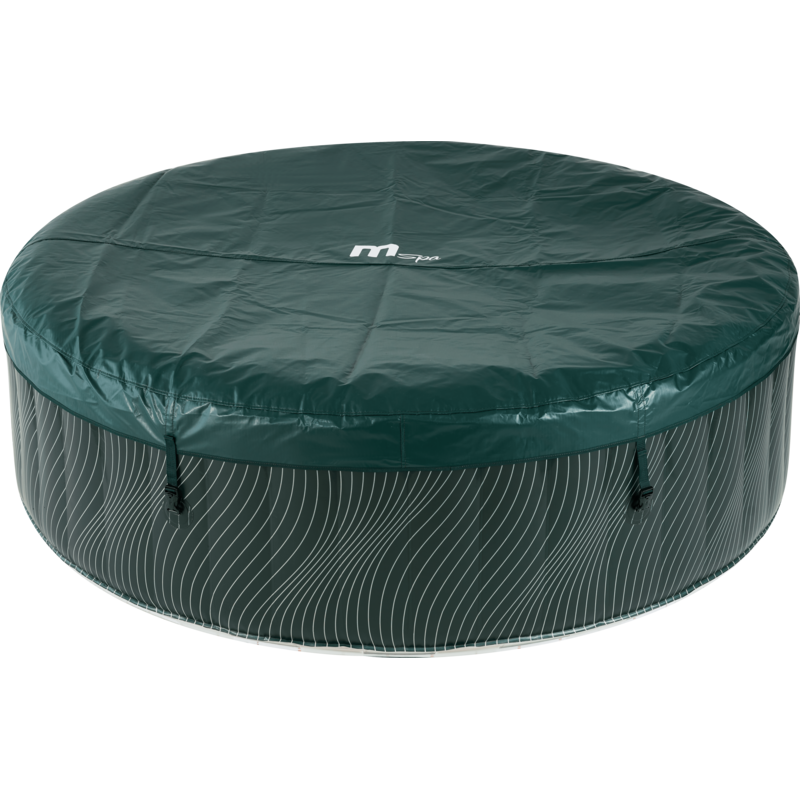 Premium Round Bubble Spa + LED Light Strip (6 pax) - METEOR Comfort Series | MSPA - C-ME062