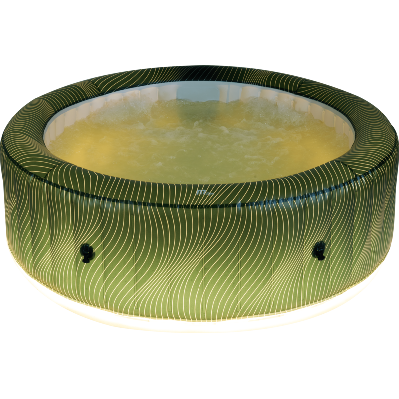 Premium Round Bubble Spa + LED Light Strip (6 pax) - METEOR Comfort Series | MSPA - C-ME062