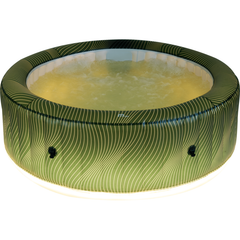 Premium Round Bubble Spa + LED Light Strip (6 pax) - METEOR Comfort Series | MSPA - C-ME062
