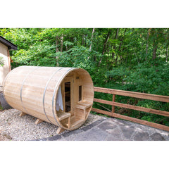 Leisurecraft CT Tranquility Barrel Sauna (6-8 people) - CTC2345W